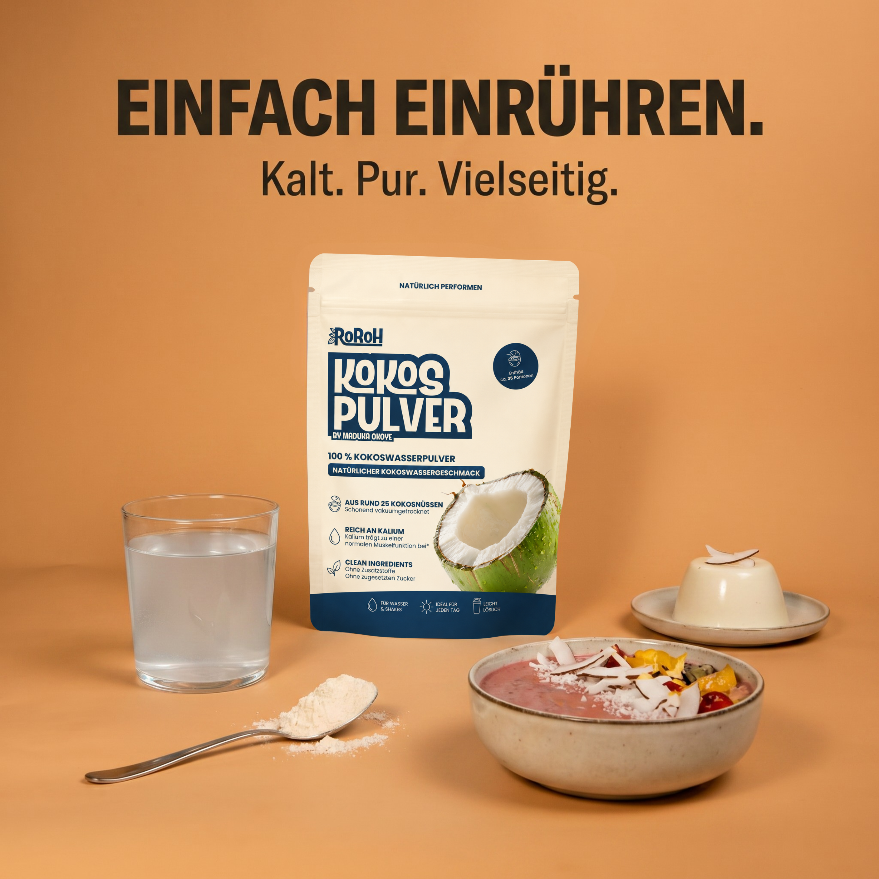 Kokos Pulver Pur | 250 g