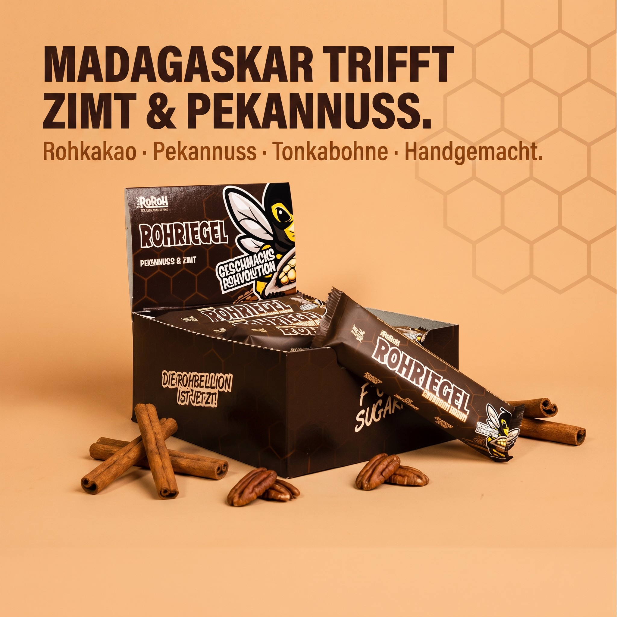 Rohriegel Bundle – Vanilla & Cinnamon | 30 Stk. – RoRoh