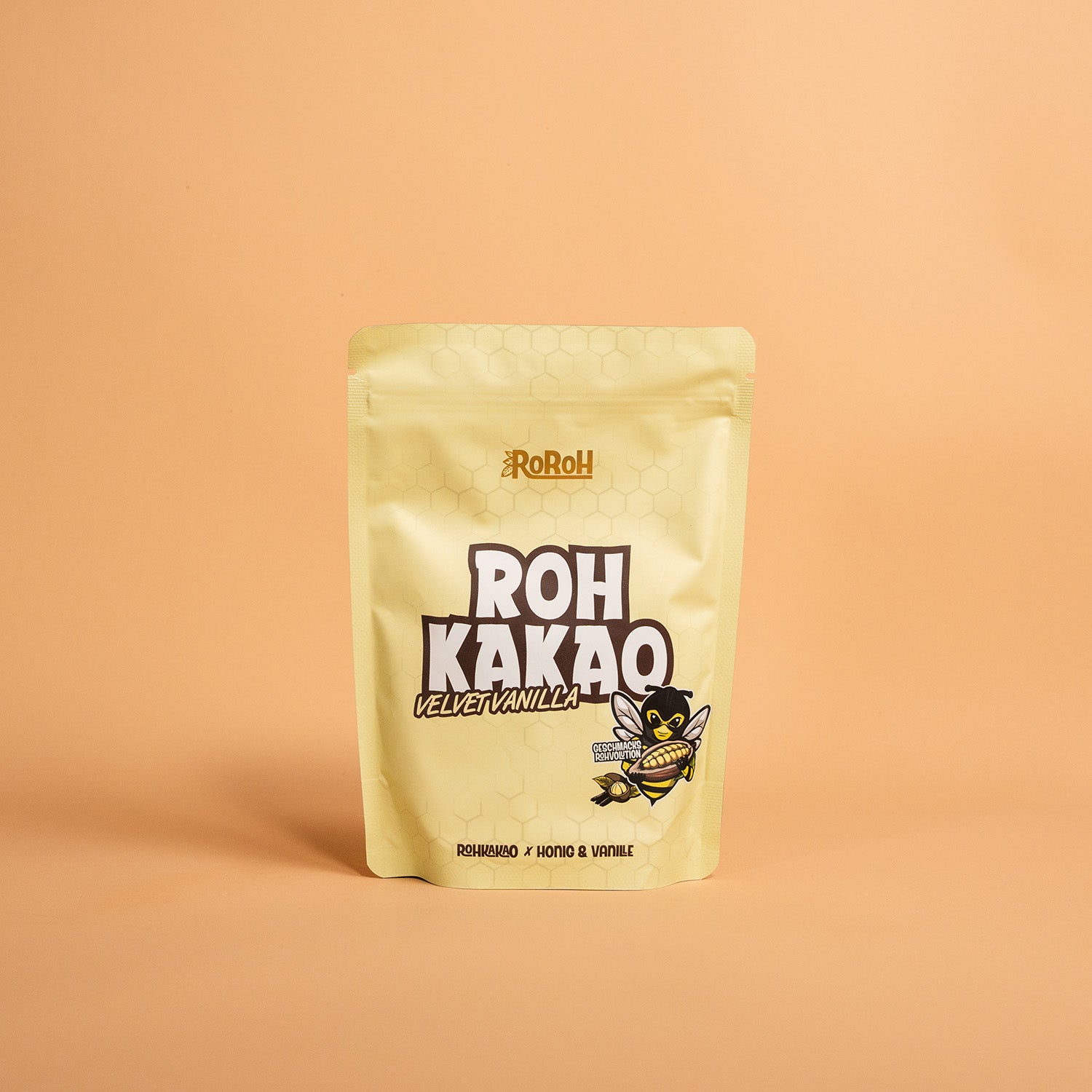 Velvet Vanilla - Rohkakao (Honig & Vanille) 250g