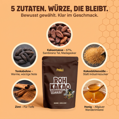Rohkakao Topping - Cinnamon Dream | 250 g