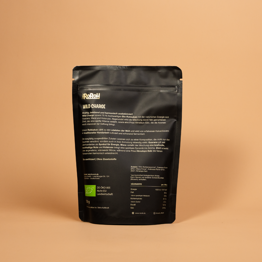 Rohkakao Pulver - Wild Charge | 250 g