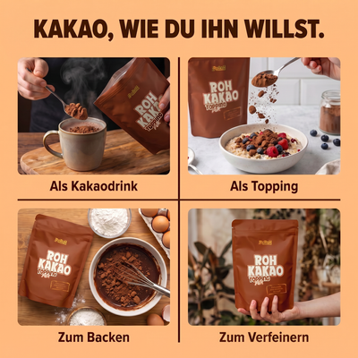 Rohkakao Topping - Pur
