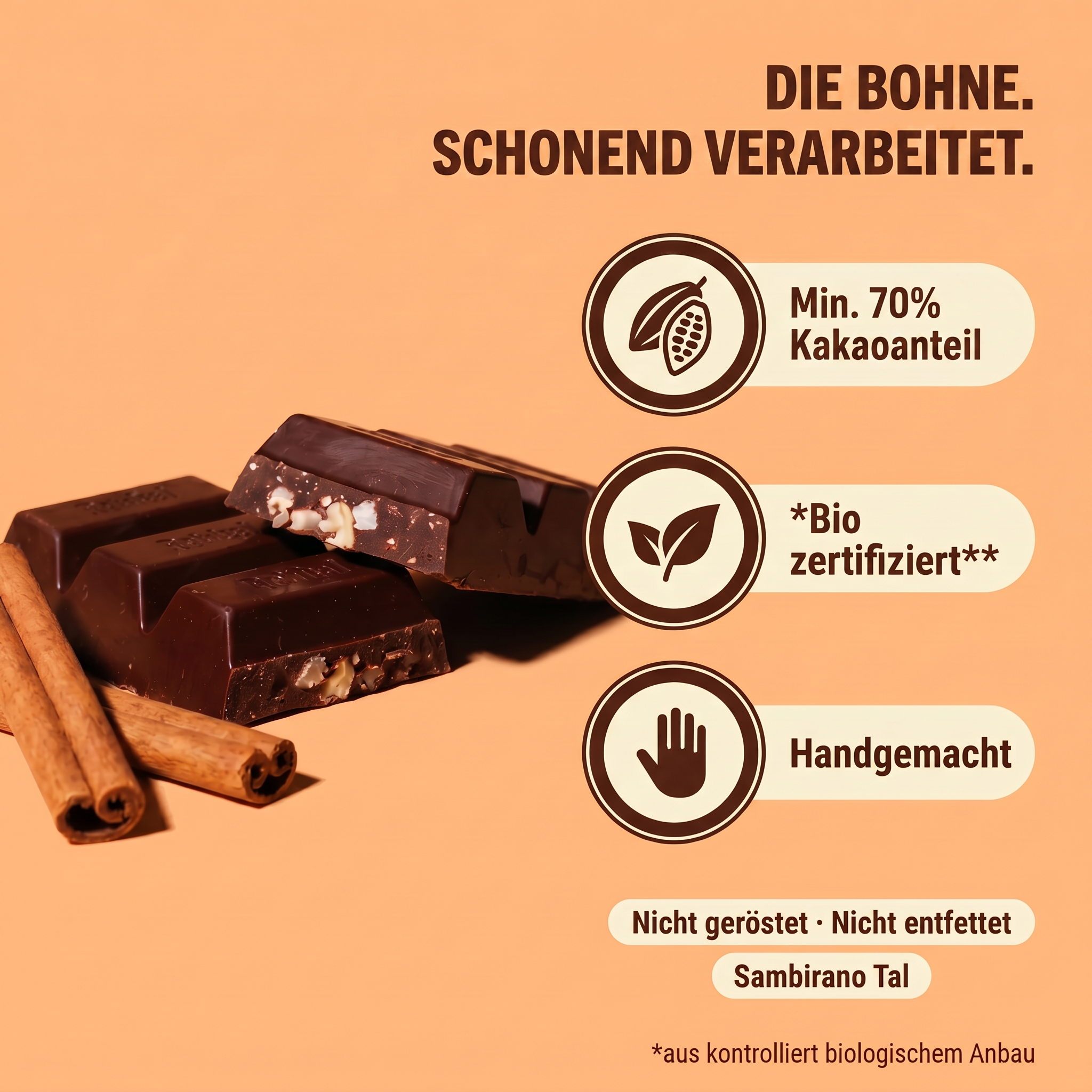 Rohriegel - Cinnamon Dream | 15 Stk.
