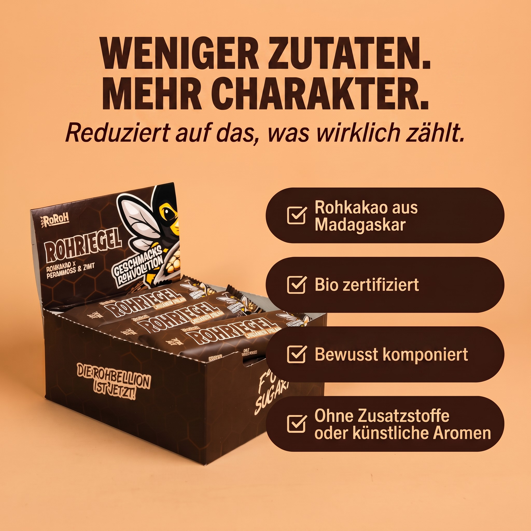 Rohriegel - Cinnamon Dream | 15 Stk.