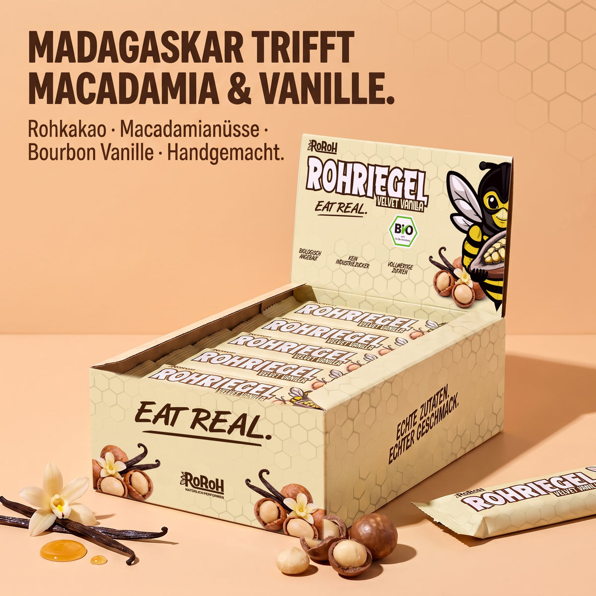 Bio-Rohriegel Bundle – Cinnamon & Vanilla | 32 Stk.