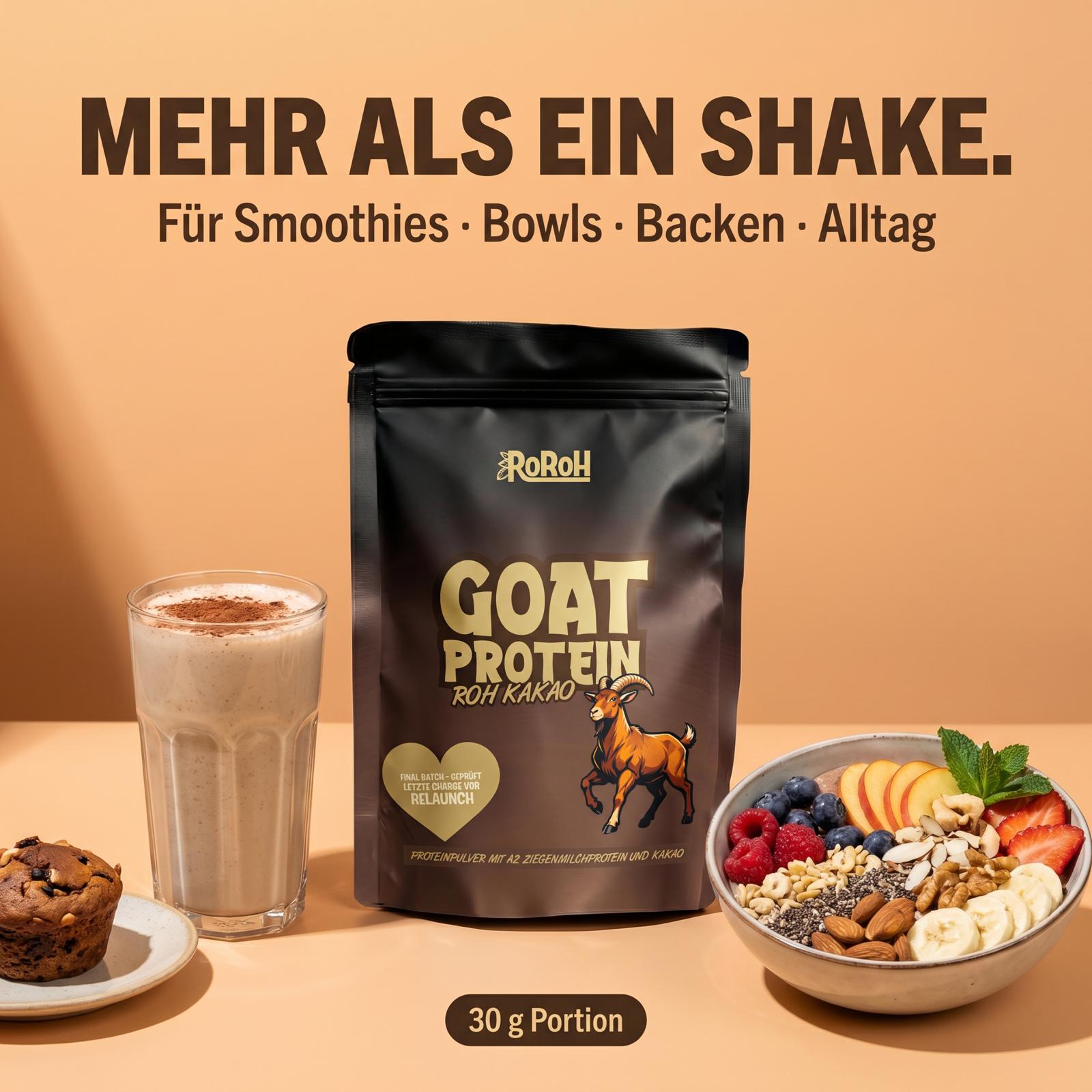 GOAT Protein - Rohkakao | 500 g