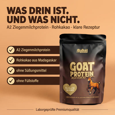 GOAT Protein - Rohkakao | 500 g