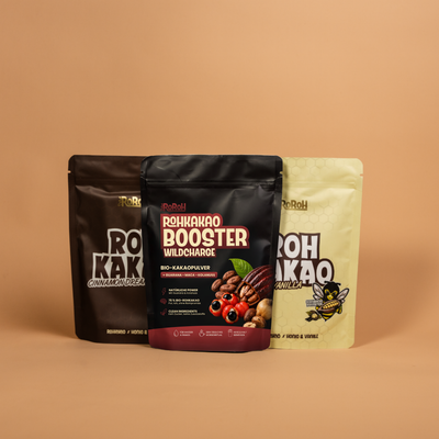Rohkakao Pulver - Trio Mix | 3 x 250 g