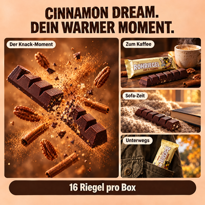 Bio-Rohriegel Bundle – Cinnamon & Vanilla | 32 Stk.