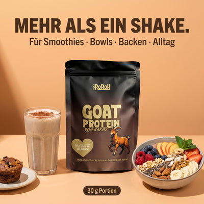GOAT Protein - Rohkakao | 500 g – RoRoh