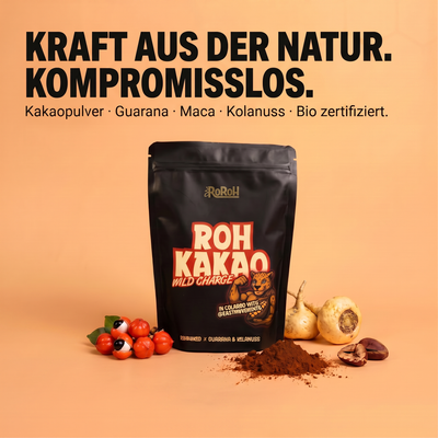 Rohkakao Pulver - Wild Charge | 250 g – RoRoh