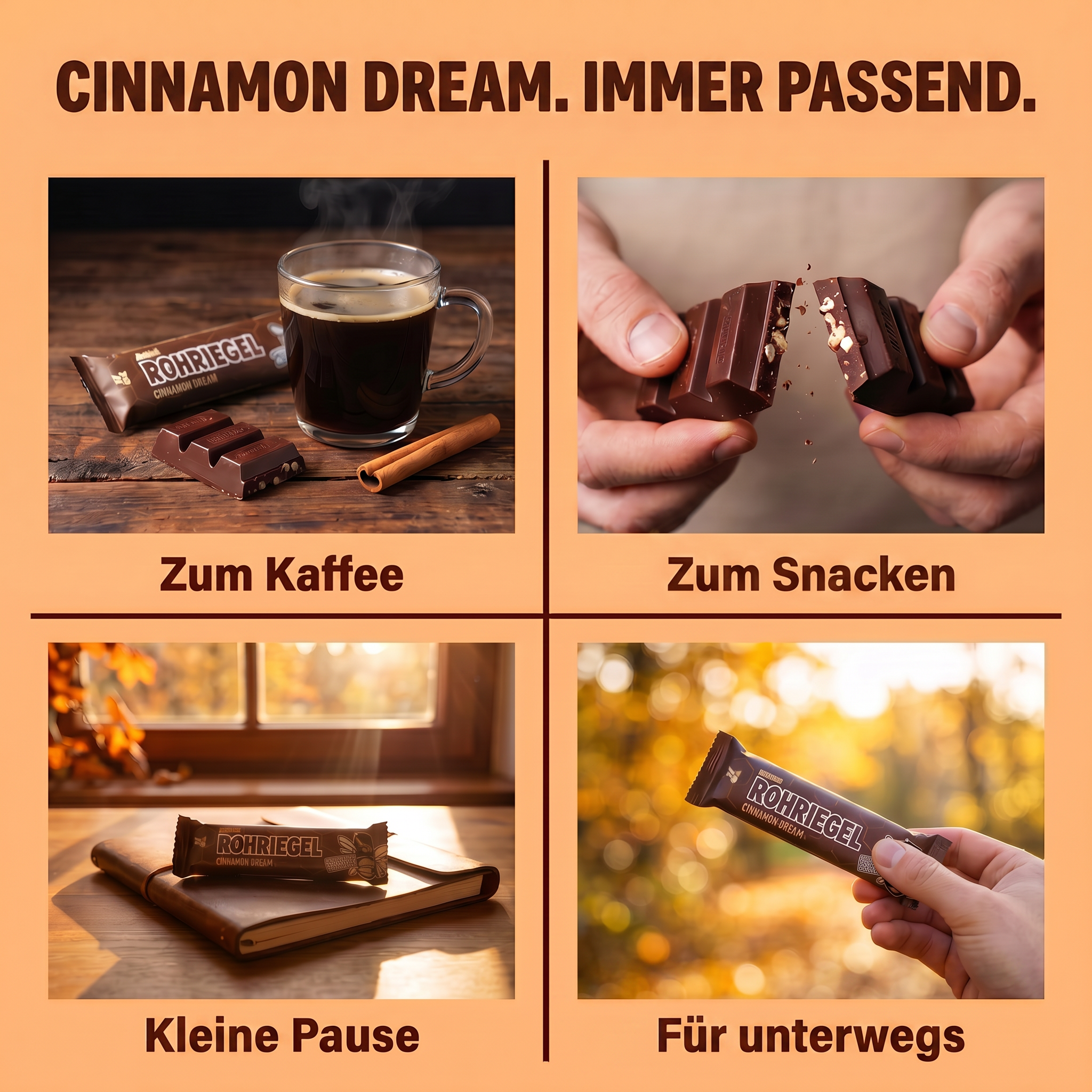 Rohriegel - Cinnamon Dream | 15 Stk. – RoRoh