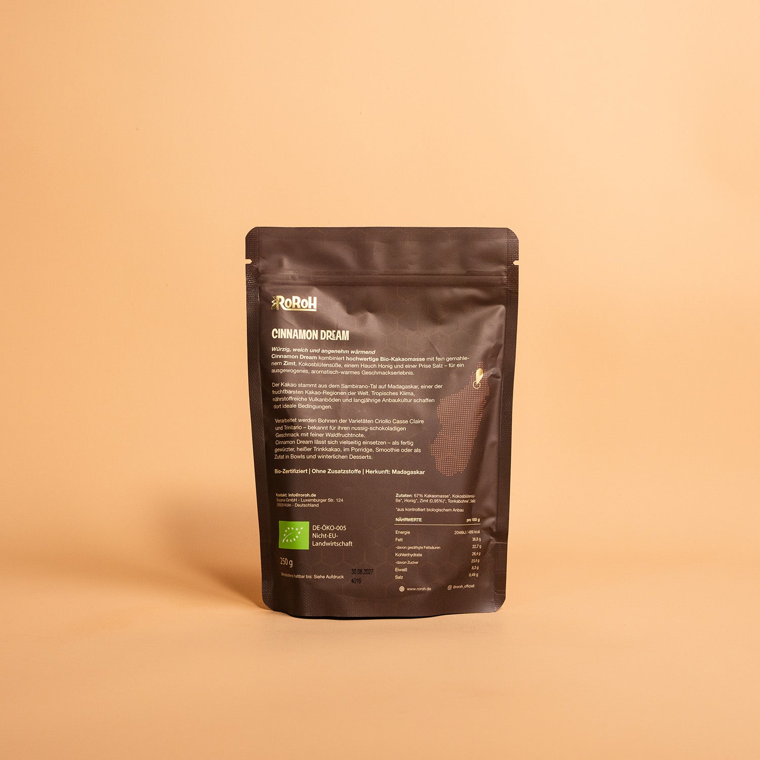 Big Bundle 750g - 3x Rohkakao (Pur, Vanilla & Cinnamon)