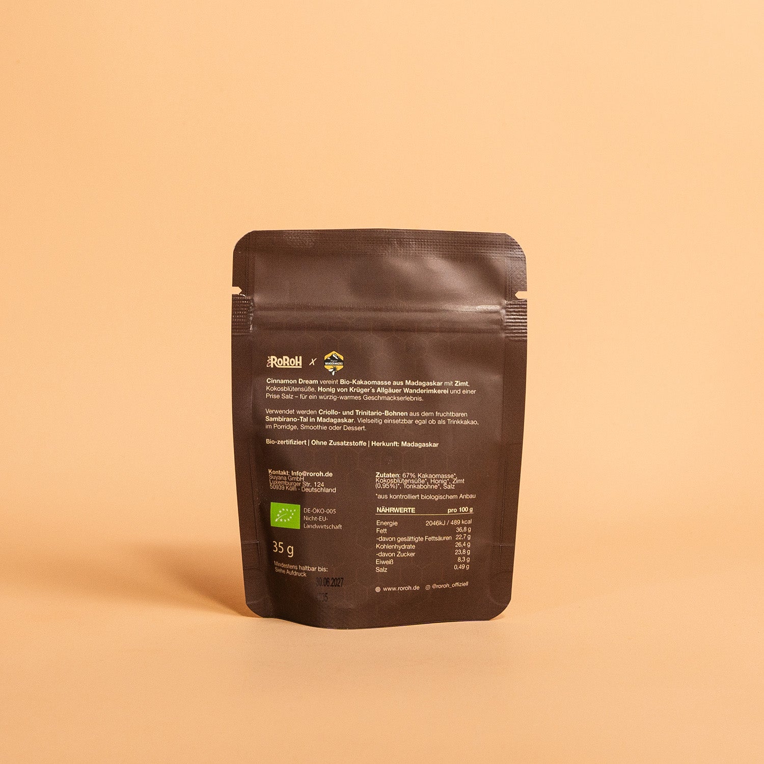 Probierbox 105g - 3x Rohkakao (Pur, Vanilla & Cinnamon)