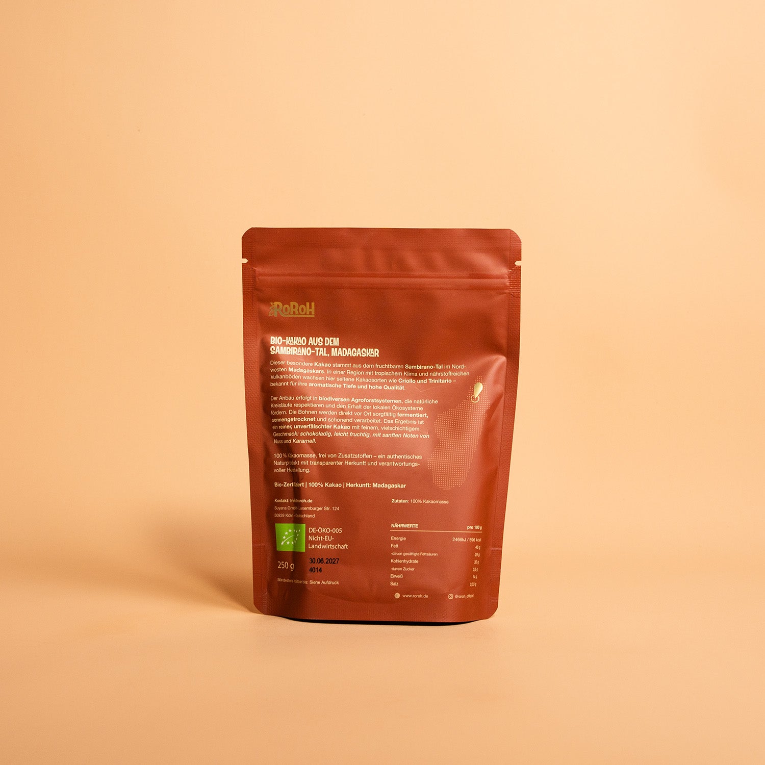 Big Bundle 750g - 3x Rohkakao (Pur, Vanilla & Cinnamon)