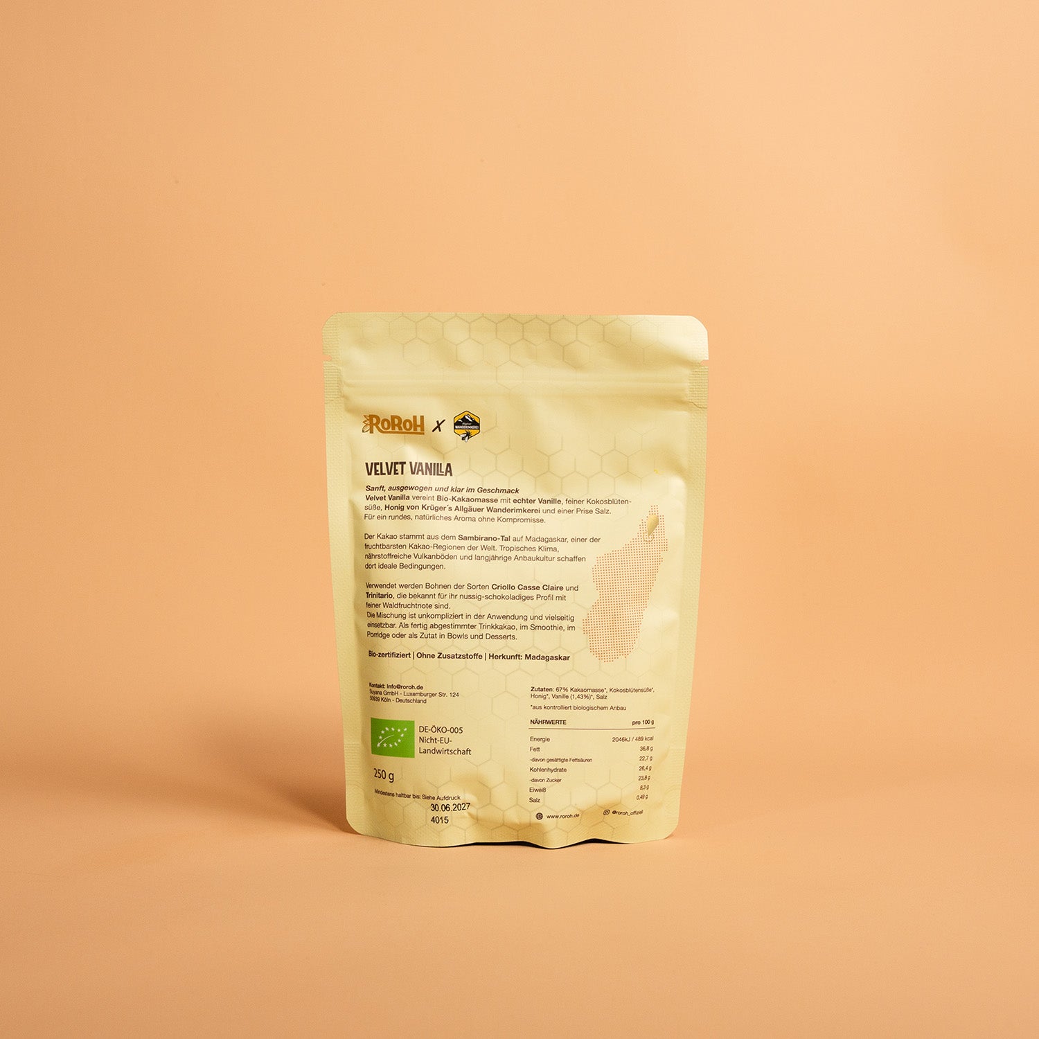 Big Bundle 750g - 3x Rohkakao (Pur, Vanilla & Cinnamon)
